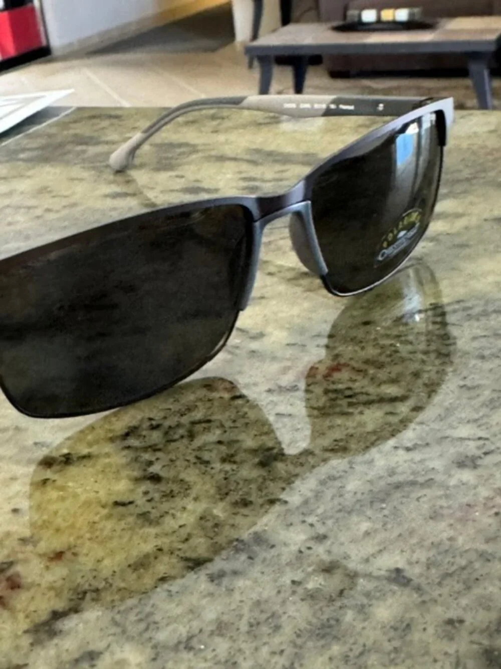 Chesterfield CH 22/S Metal Rectangular Men's Polorized Sunglasses 60 16 150 -NEW